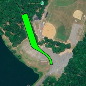 Area to be paved for Project # 042826BIDST